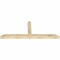 Ekena Millwork Portland Rough Sawn Timber Gable Bracket, Douglas Fir, 72"W x 27"H x 4"D x 4"F, 9/12 Pitch GBW072X27X0404POR00RDF - alternate 2